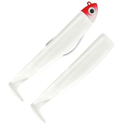 Fiiish Combo Shore Black Minnow No.2-9cm 5g Blanc Tete Rouge BM3002 - Publicité Fiiish Combo Shore Black Minnow No.2-9cm 5g Blanc Tete Rouge BM3002 - Publicité