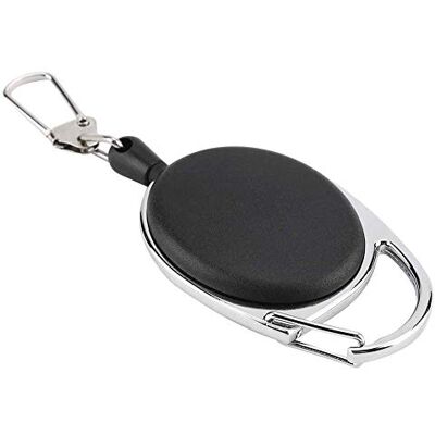 Vbestlife Fly Fishing Zinger Retractor pour Gear Tools Holder Fishing Retractable Keeper - Publicité Vbestlife Fly Fishing Zinger Retractor pour Gear Tools Holder Fishing Retractable Keeper - Publicité
