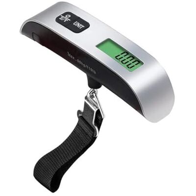 Vortex DS102 Argent Bagage électronique à zéro et Tara 50 kg 110 lb Indicateur de batterie faible et de surcharge Interrupteur tactile Échelle d'affichage LCD - Publicité Vortex DS102 Argent Bagage électronique à zéro et Tara 50 kg 110 lb Indicateur de batterie faible et de surcharge Interrupteur tactile Échelle d'affichage LCD - Publicité