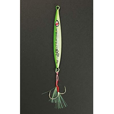 FLASHMER JIG JIDAI 40 g Dos Vert (DG) - Publicité FLASHMER JIG JIDAI 40 g Dos Vert (DG) - Publicité