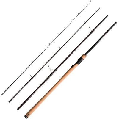 Savage Gear Salmonoid SG6 Travel Canne de voyage pour truite de mer 2,74 m / 3,05 m - Publicité Savage Gear Salmonoid SG6 Travel Canne de voyage pour truite de mer 2,74 m / 3,05 m - Publicité