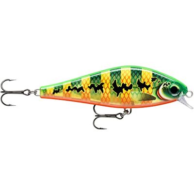 Rapala Leurre de Pêche Super Shadow Rap Construction Plastique Leurre Pêche d'Eau Douce Coulant Lentement Profondeur de Nage 0,9-1,2m Taille 11cm / 38g Fabriqué en Estonie Peacock - Publicité Rapala Leurre de Pêche Super Shadow Rap Construction Plastique Leurre Pêche d'Eau Douce Coulant Lentement Profondeur de Nage 0,9-1,2m Taille 11cm / 38g Fabriqué en Estonie Peacock - Publicité