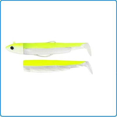 Fiiish Black Minnow Leurre Combo BM120 Doux en vinyle Pêche Spinning Bar et autres poissons 1 tête + 2 corps + 1 hameçon nº 3 - Publicité Fiiish Black Minnow Leurre Combo BM120 Doux en vinyle Pêche Spinning Bar et autres poissons 1 tête + 2 corps + 1 hameçon nº 3 - Publicité