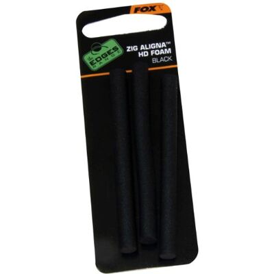 Fox Edges Zig Aligna Zig Aligna Foam Black 3pcs Matériau Montage - Publicité Fox Edges Zig Aligna Zig Aligna Foam Black 3pcs Matériau Montage - Publicité