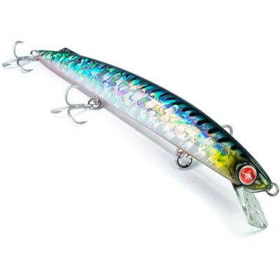 Seaspin Mommotti 190 K – Leurre Artificiel pour la Pêche au Spinning, Long Jerk Minnow Sinking 190 mm 35 g – BKK 4X, Lancers Longue Distance – pour Prédateurs Marins ITA Mackerel - Publicité Seaspin Mommotti 190 K – Leurre Artificiel pour la Pêche au Spinning, Long Jerk Minnow Sinking 190 mm 35 g – BKK 4X, Lancers Longue Distance – pour Prédateurs Marins ITA Mackerel - Publicité