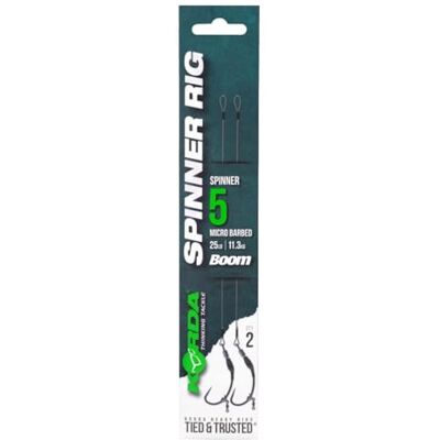 Korda Spinner Rig Spinner Micro Barbelé Qté 2 (Taille 5) - Publicité Korda Spinner Rig Spinner Micro Barbelé Qté 2 (Taille 5) - Publicité