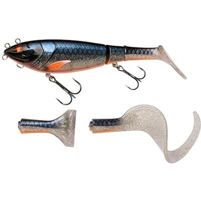 Berkley Zilla Tailswinger, hameçon de pêche, leurre Dur, Premier Tailbait articulé sur Le marché avec Une Action de nage étonnante et Une Grande polyvalence, Fegis à Deux Tons - Publicité Berkley Zilla Tailswinger, hameçon de pêche, leurre Dur, Premier Tailbait articulé sur Le marché avec Une Action de nage étonnante et Une Grande polyvalence, Fegis à Deux Tons - Publicité