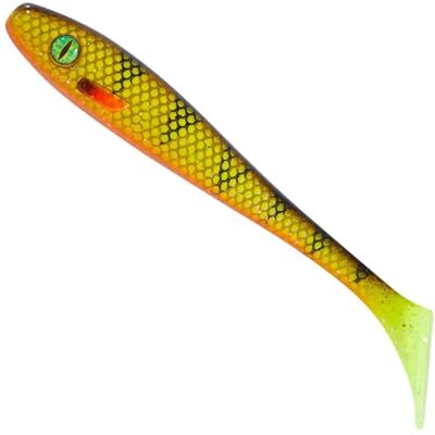Balzer Poisson en Caoutchouc Pike Collector Shad 2 cm 45 g Couleur : UV Perch - Publicité Balzer Poisson en Caoutchouc Pike Collector Shad 2 cm 45 g Couleur : UV Perch - Publicité