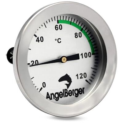 Thermomètre Angel-Berger pour fumoir/fumeur avec plage de mesure de 0-120°C pour gril - Publicité Thermomètre Angel-Berger pour fumoir/fumeur avec plage de mesure de 0-120°C pour gril - Publicité