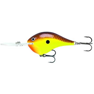 Rapala Dives-to 06 Leurre de pêche, 5,1 cm, Chartreuse Marron - Publicité Rapala Dives-to 06 Leurre de pêche, 5,1 cm, Chartreuse Marron - Publicité