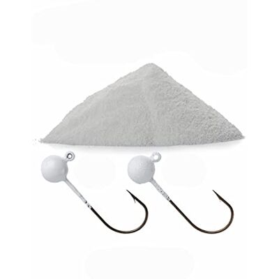 Generic Stardust Poudre de revêtement plastique pour poids de pêche Blanc 200 g - Publicité Generic Stardust Poudre de revêtement plastique pour poids de pêche Blanc 200 g - Publicité