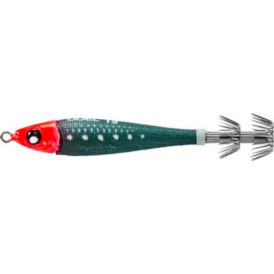 Yo-Zuri Ultra – Gabarit de Calamar en métal, coulant – 83 mm – Rouge/Vert Lumineux - Publicité Yo-Zuri Ultra – Gabarit de Calamar en métal, coulant – 83 mm – Rouge/Vert Lumineux - Publicité