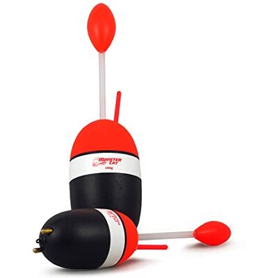Tandem Baits Flotteur Peche avec Cliquet 150 g 2 Pièces Monster Cat - Publicité Tandem Baits Flotteur Peche avec Cliquet 150 g 2 Pièces Monster Cat - Publicité