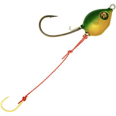 Daiwa TENYA JIG Head 21G Green Gold - Publicité Daiwa TENYA JIG Head 21G Green Gold - Publicité