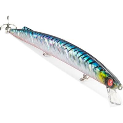 Seaspin Mommotti 220 Leurre Artificiel pour la Pêche à Spinning, Long Jerk Minnow Sinking 220 mm 56 g Armure Passante, Ancorettes BKK 4X Strong Natation puissante, Lancements très longs - Publicité Seaspin Mommotti 220 Leurre Artificiel pour la Pêche à Spinning, Long Jerk Minnow Sinking 220 mm 56 g Armure Passante, Ancorettes BKK 4X Strong Natation puissante, Lancements très longs - Publicité