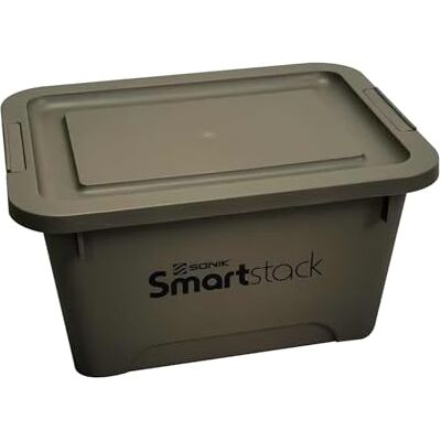 Sonik Boîte De Rangement Smartstack 36L (60×40×2cm) Mallette De Pêche - Publicité Sonik Boîte De Rangement Smartstack 36L (60×40×2cm) Mallette De Pêche - Publicité