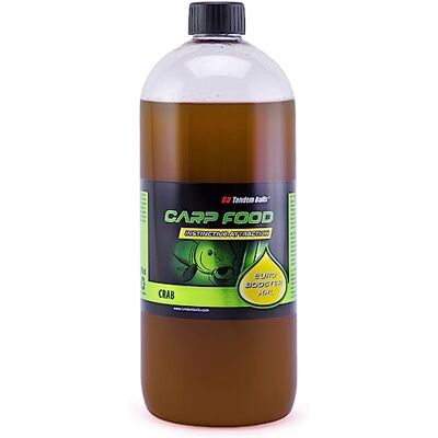 Tandem Baits Attractant Liquide Booster Pêche À La Carpe 1 L Euro Booster XXL Crabe - Publicité Tandem Baits Attractant Liquide Booster Pêche À La Carpe 1 L Euro Booster XXL Crabe - Publicité