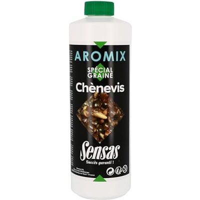 Sensas Attractant Aromix Chenevis 500mL 27439 - Publicité Sensas Attractant Aromix Chenevis 500mL 27439 - Publicité
