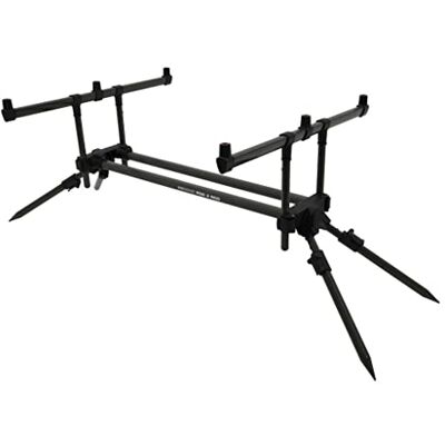 MIKADO CARP MIKADO SECOND POD 3 Rod Pod Support de canne à pêche stable et stable - Publicité MIKADO CARP MIKADO SECOND POD 3 Rod Pod Support de canne à pêche stable et stable - Publicité