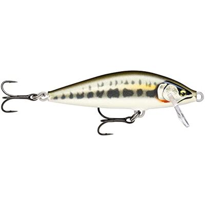 Rapala Leurre de Pêche Countdown Elite Matériel de Pêche avec Construction Balsa Leurre d'eau Douce Coulant Profondeur de Nage 0,9m Taille 5,5cm/5g Fabriqué en Estonie Gilded Minnow - Publicité Rapala Leurre de Pêche Countdown Elite Matériel de Pêche avec Construction Balsa Leurre d'eau Douce Coulant Profondeur de Nage 0,9m Taille 5,5cm/5g Fabriqué en Estonie Gilded Minnow - Publicité