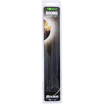 Korda Avançon pour Bas de Ligne Carpe Boom 7.5" Loop (x3) - Publicité Korda Avançon pour Bas de Ligne Carpe Boom 7.5" Loop (x3) - Publicité