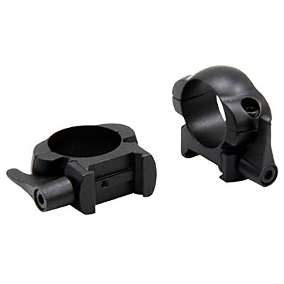 Bat Vision Anneaux amovibles en acier 25,5 mm à libération rapide, réglage 2 vis, rail Weaver Picatinny (Basse Hauteur 4,5 mm) - Publicité Bat Vision Anneaux amovibles en acier 25,5 mm à libération rapide, réglage 2 vis, rail Weaver Picatinny (Basse Hauteur 4,5 mm) - Publicité