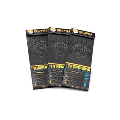 Guru SMWG Bas de ligne à baïonnette sans ardillon 10,2 cm (taille 10, 4,1 kg) - Publicité Guru SMWG Bas de ligne à baïonnette sans ardillon 10,2 cm (taille 10, 4,1 kg) - Publicité