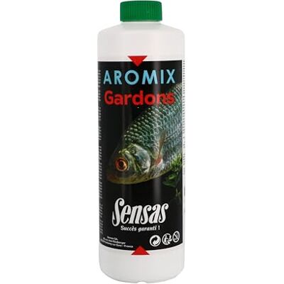 GUNKI Sensas Attractant Aromix Gardons 500mL 00581 - Publicité GUNKI Sensas Attractant Aromix Gardons 500mL 00581 - Publicité