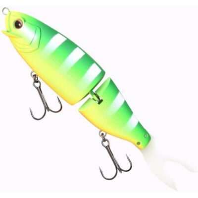 Gamakatsu Luxxe Laughin 17 Big Bait Swimbait Leurre de pêche prédateur de qualité supérieure pour brochet, perche et sandre, Trebel 18 hameçons triple Pêche en lacs et rivières (Firetiger) - Publicité Gamakatsu Luxxe Laughin 17 Big Bait Swimbait Leurre de pêche prédateur de qualité supérieure pour brochet, perche et sandre, Trebel 18 hameçons triple Pêche en lacs et rivières (Firetiger) - Publicité