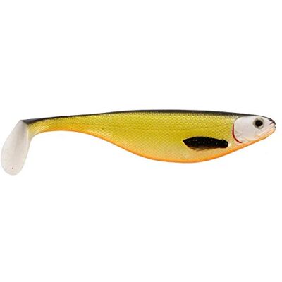 Poisson en caoutchouc Westin ShadTeez Avec queue pagaie Pour la pêche au brochet, au sandre, à la perche, au bar, Official Roach, 9 cm - Publicité Poisson en caoutchouc Westin ShadTeez Avec queue pagaie Pour la pêche au brochet, au sandre, à la perche, au bar, Official Roach, 9 cm - Publicité