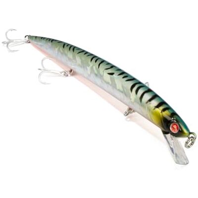 Seaspin Mommotti 160 S – Leurre Artificiel pour la Pêche au Spinning, Long Jerk Minnow Coulant 160 mm 24 g – Nage Stable, Lancer Long – pour Prédateurs Marins ITA Mackerel - Publicité Seaspin Mommotti 160 S – Leurre Artificiel pour la Pêche au Spinning, Long Jerk Minnow Coulant 160 mm 24 g – Nage Stable, Lancer Long – pour Prédateurs Marins ITA Mackerel - Publicité