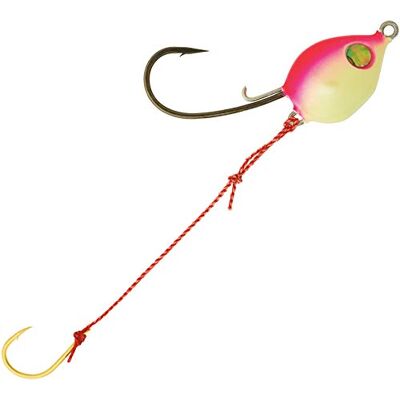 Daiwa Tenya Jig Head 28g Rose Phospho x1 ST28G03 - Publicité Daiwa Tenya Jig Head 28g Rose Phospho x1 ST28G03 - Publicité