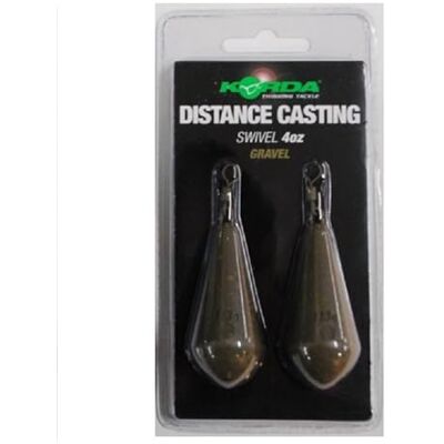 Korda Plombs Distance Casting Swivel 2.5oz 70 grs Blister (2 pcs) Vert - Publicité Korda Plombs Distance Casting Swivel 2.5oz 70 grs Blister (2 pcs) Vert - Publicité