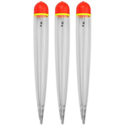 Storfisk fishing & more Lot de 3 leurres transparents pour la pêche au brochet, à la truite, au sandre, au carpe, etc., capacité de charge des leurres : 35 grammes - Publicité Storfisk fishing & more Lot de 3 leurres transparents pour la pêche au brochet, à la truite, au sandre, au carpe, etc., capacité de charge des leurres : 35 grammes - Publicité