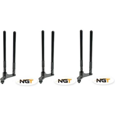 NGT Tête anti-éjection pour canne à pêche Black Pack of 3 - Publicité NGT Tête anti-éjection pour canne à pêche Black Pack of 3 - Publicité