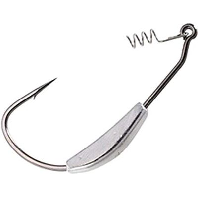 Gamakatsu Weighted Superline Spring Lock Lot de 4 hameçons offset pour la pêche au lancer - Publicité Gamakatsu Weighted Superline Spring Lock Lot de 4 hameçons offset pour la pêche au lancer - Publicité