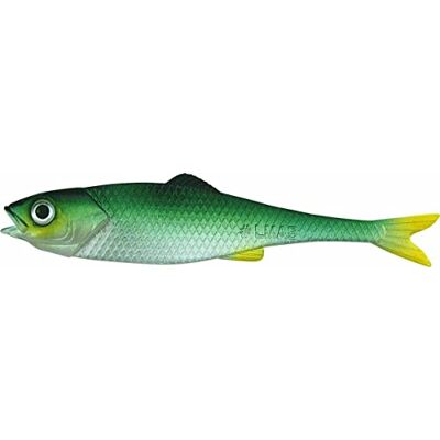 LMAB Finesse Filet 7 cm, 11 cm, 15 cm Poisson en Caoutchouc Dropshot Leurre de pêche pour brochet, Perche et Sandre Leurre pour brochet, Perche, Sandre Leurre Artificiel (11 cm, Green Shiner) - Publicité LMAB Finesse Filet 7 cm, 11 cm, 15 cm Poisson en Caoutchouc Dropshot Leurre de pêche pour brochet, Perche et Sandre Leurre pour brochet, Perche, Sandre Leurre Artificiel (11 cm, Green Shiner) - Publicité