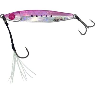 Mustad Jig Mezashi Jig 60 g 2 oz Sardine Rose – JIGS – (60 g) - Publicité Mustad Jig Mezashi Jig 60 g 2 oz Sardine Rose – JIGS – (60 g) - Publicité