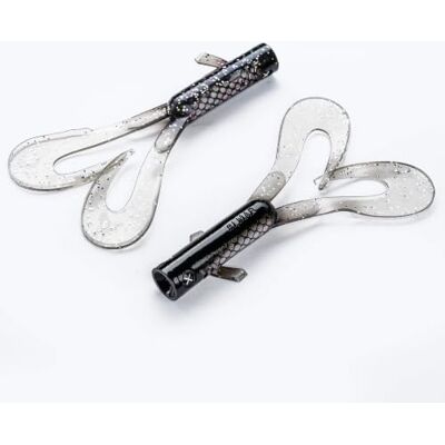 LMAB Drunk Dancer 15 cm & 23 cm – Leurre de pêche double twister – Leurre en caoutchouc pour brochet et sandre – Leurre artificiel Twinler Pike - Publicité LMAB Drunk Dancer 15 cm & 23 cm – Leurre de pêche double twister – Leurre en caoutchouc pour brochet et sandre – Leurre artificiel Twinler Pike - Publicité