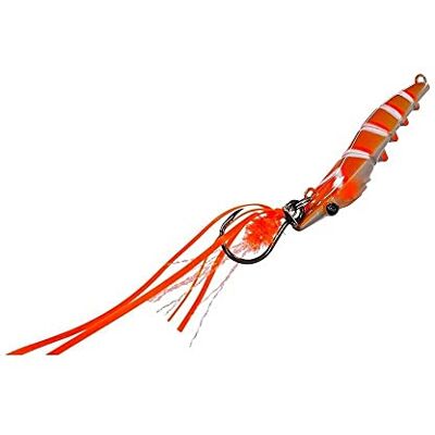 Fiiish Candy Shrimp 7,2cm 60G Orange Fight CSK849 - Publicité Fiiish Candy Shrimp 7,2cm 60G Orange Fight CSK849 - Publicité