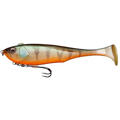Illex Leurre Souple Dunkle 7'' 19.5cm 62g Agressive Perch Sinking 72108 - Publicité Illex Leurre Souple Dunkle 7'' 19.5cm 62g Agressive Perch Sinking 72108 - Publicité