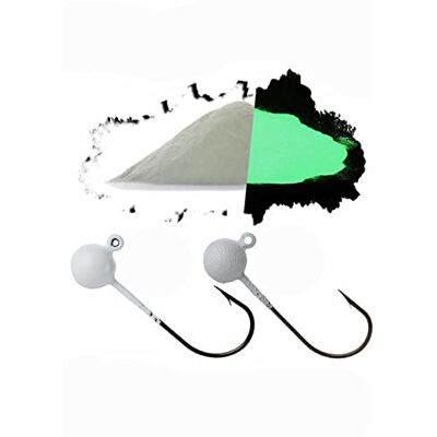Generic Stardust Poudre de revêtement en plastique pour poids de pêche Couleur : blanc Vert brillant - Publicité Generic Stardust Poudre de revêtement en plastique pour poids de pêche Couleur : blanc Vert brillant - Publicité
