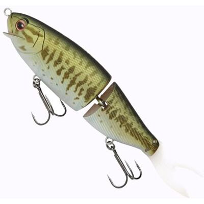 Gamakatsu Luxxe Laughin 17 Big Bait Swimbait Leurre de pêche carnassière de qualité supérieure pour brochet, perche et sandre, Triple 18 hameçons triples. Pêche en lacs et rivières (Mat Bass) - Publicité Gamakatsu Luxxe Laughin 17 Big Bait Swimbait Leurre de pêche carnassière de qualité supérieure pour brochet, perche et sandre, Triple 18 hameçons triples. Pêche en lacs et rivières (Mat Bass) - Publicité