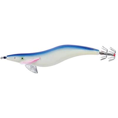 FLASHMER Turlutte Kariba 3.5 ' 12 cm (TB = Bleu) - Publicité FLASHMER Turlutte Kariba 3.5 ' 12 cm (TB = Bleu) - Publicité
