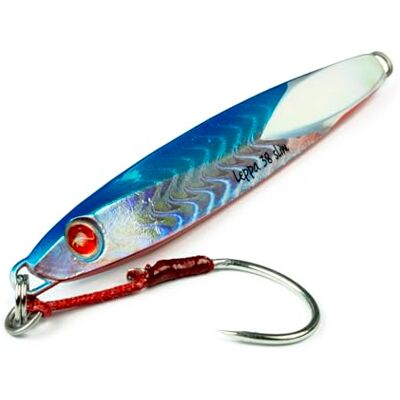 Seaspin Leppa 38 Slim – Leurre Artificiel pour la Pêche au Spinning, Casting Metal Jig 87 mm 38 g – Centre de Gravité Bas, Assist BKK #1/0 – pour Bars Barracudas Sérioles Coryphènes Thonidés SARR - Publicité Seaspin Leppa 38 Slim – Leurre Artificiel pour la Pêche au Spinning, Casting Metal Jig 87 mm 38 g – Centre de Gravité Bas, Assist BKK #1/0 – pour Bars Barracudas Sérioles Coryphènes Thonidés SARR - Publicité