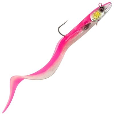 Savage Gear - Conger Eel - Bubblegum - 13 cm - Fishing lure - Publicité Savage Gear - Conger Eel - Bubblegum - 13 cm - Fishing lure - Publicité
