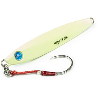 Seaspin Leppa 38 Slim – Leurre Artificiel pour la Pêche au Spinning, Casting Metal Jig 87 mm 38 g – Centre de Gravité Bas, Assist BKK #1/0 – pour Bars Barracudas Sérioles Coryphènes Thonidés - Publicité Seaspin Leppa 38 Slim – Leurre Artificiel pour la Pêche au Spinning, Casting Metal Jig 87 mm 38 g – Centre de Gravité Bas, Assist BKK #1/0 – pour Bars Barracudas Sérioles Coryphènes Thonidés - Publicité