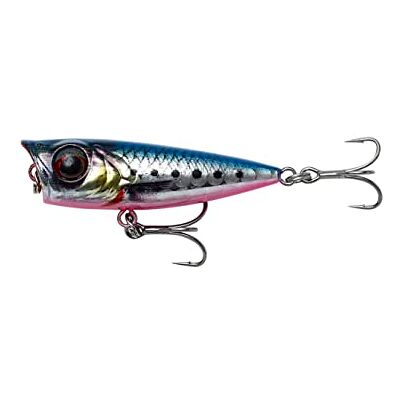 Savage Gear - 3d Minnow Popper - 43mm 4g Multicolor - Leurres - Publicité Savage Gear - 3d Minnow Popper - 43mm 4g Multicolor - Leurres - Publicité