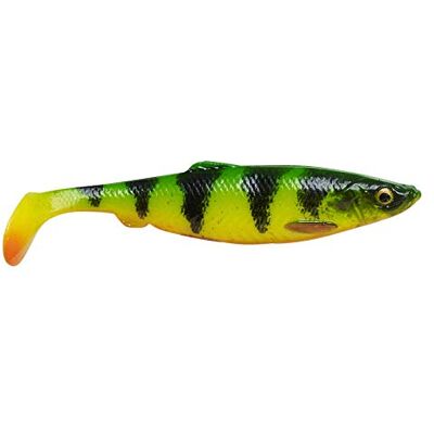 Savage Gear 4D LB Herring Shad Leurre en plastique souple (Firetiger 13.) - Publicité Savage Gear 4D LB Herring Shad Leurre en plastique souple (Firetiger 13.) - Publicité
