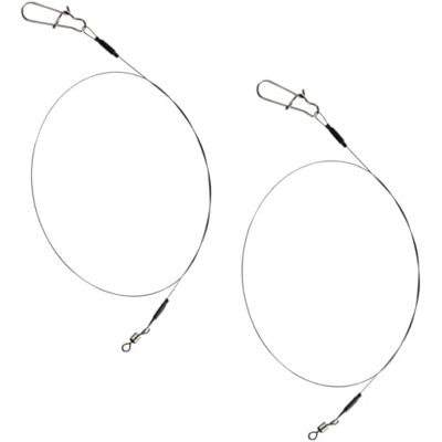 Fox Rage Strike Point Jerk Leader Titanium 4 cm – 2 bas de ligne en titane, diamètre : ,8 mm - Publicité Fox Rage Strike Point Jerk Leader Titanium 4 cm – 2 bas de ligne en titane, diamètre : ,8 mm - Publicité